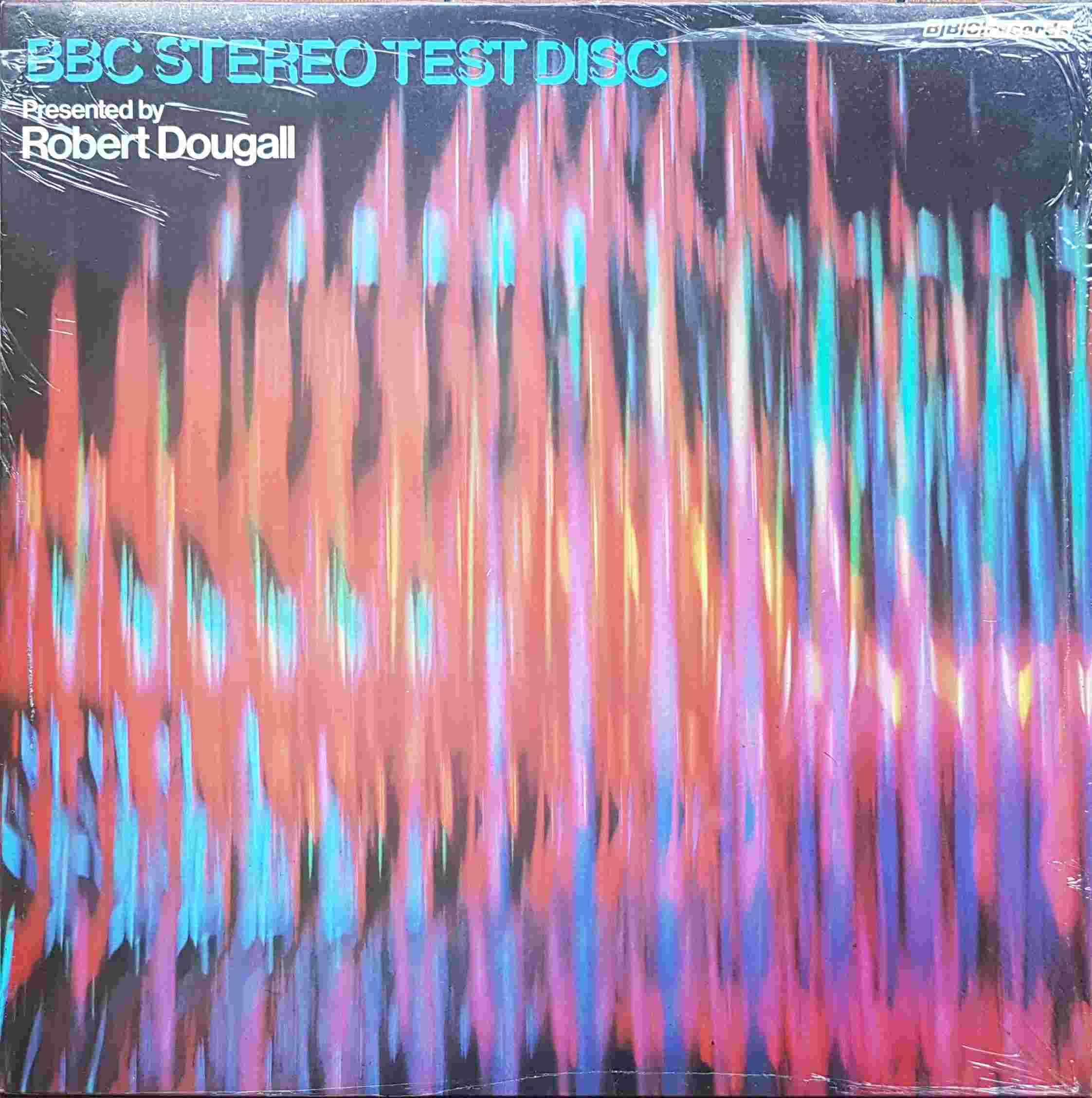Picture of REC 355 BBC stereo test disc by artist Robert Dougall